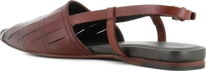 Leather Slingback Flats - Image 3
