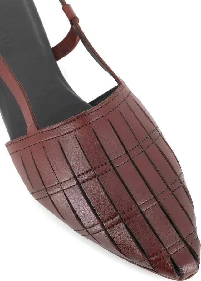 Leather Slingback Flats - Image 5
