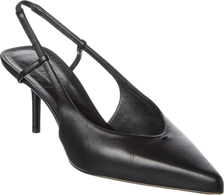 Leather Slingback Pump