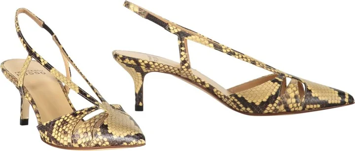 Leather Slingback Pumps - Image 2