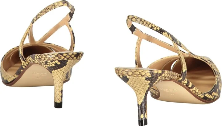 Leather Slingback Pumps - Image 3