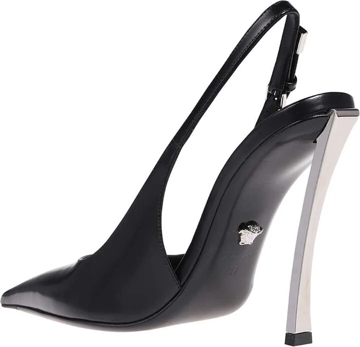 Leather Slingback Pumps - Image 3