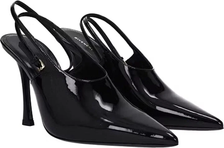 Leather Slingback Pumps - Image 2