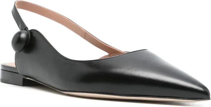 Leather Slingback Pumps - Image 2