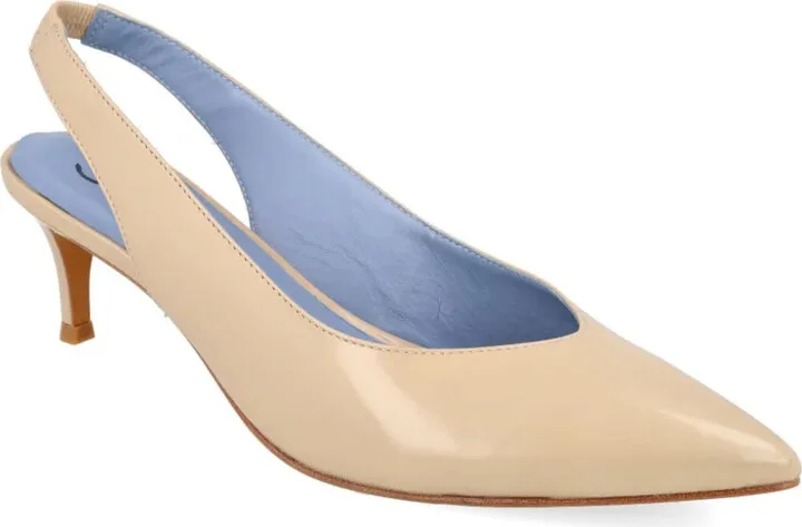 Leather Slingback Pumps - Image 2