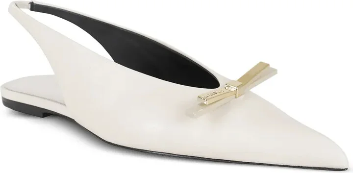 Leather Slingback Pumps - Image 2