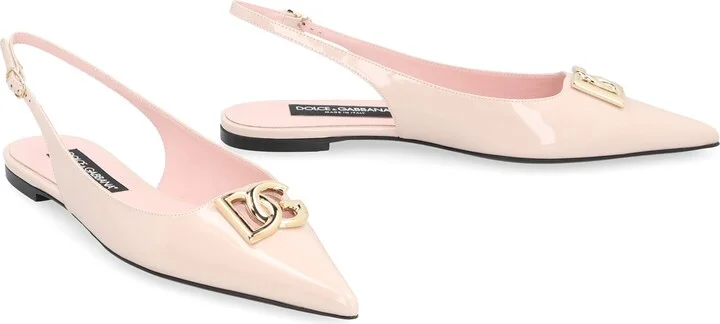 Leather Slingback Pumps - Image 3