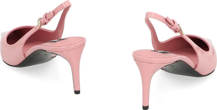 Leather Slingback Pumps - Image 4