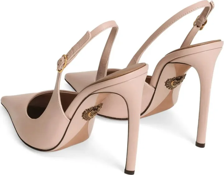 Leather Slingback Pumps - Image 3