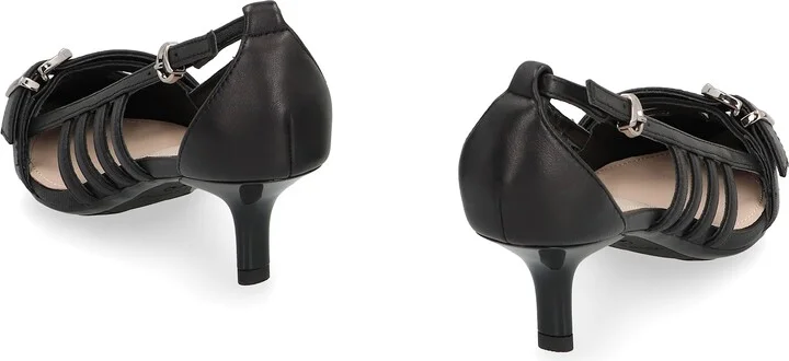 Leather Slingback Pumps - Image 4