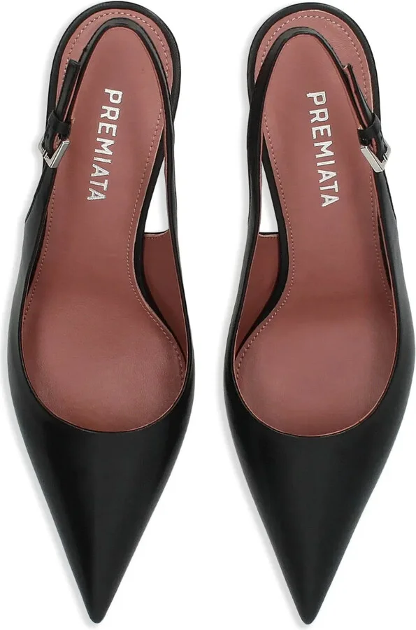 Leather Slingback Pumps - Image 5