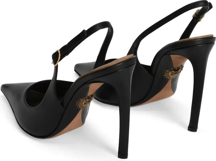 Leather Slingback Pumps - Image 3