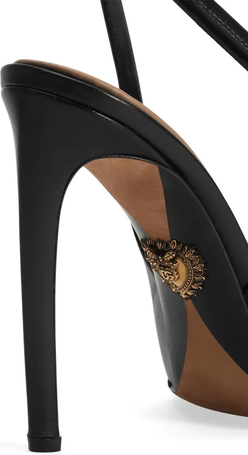 Leather Slingback Pumps - Image 4