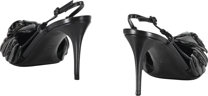 Leather Slingback Pumps - Image 3