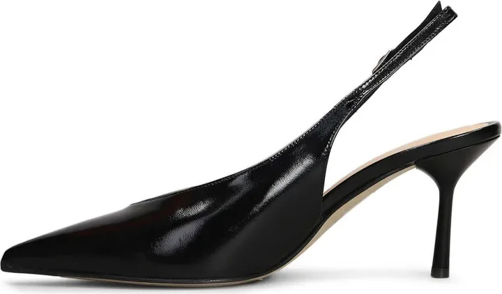 Leather Slingback Pumps - Image 4