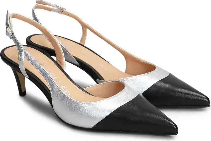 Leather Slingback Pumps - Image 2