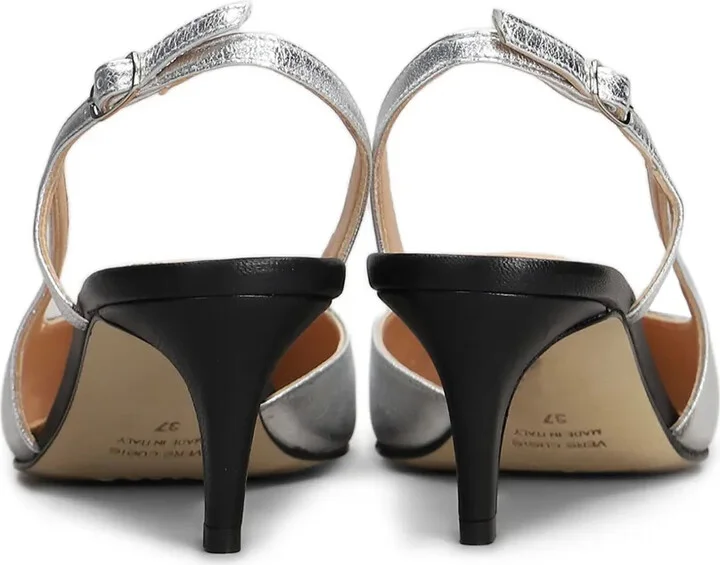 Leather Slingback Pumps - Image 3