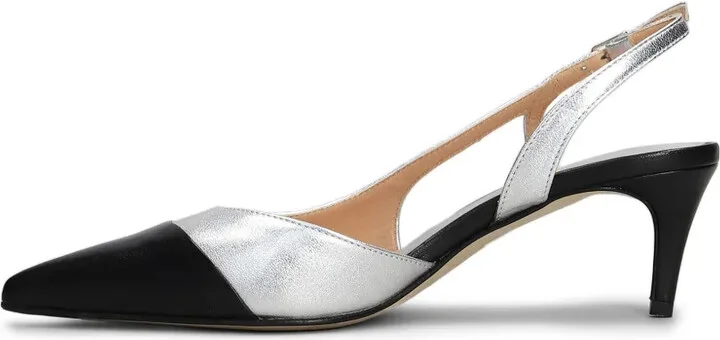 Leather Slingback Pumps - Image 4