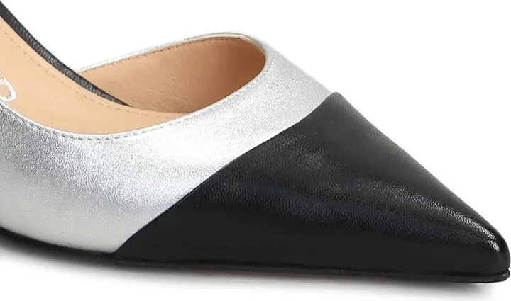 Leather Slingback Pumps - Image 5