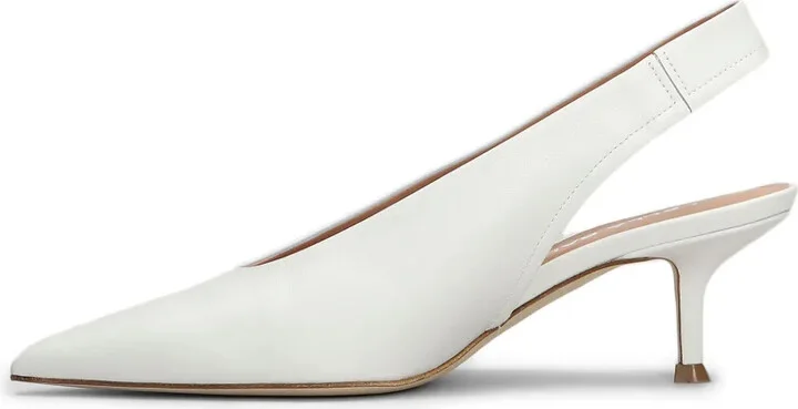 Leather Slingback Pumps - Image 4