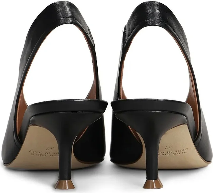 Leather Slingback Pumps - Image 3