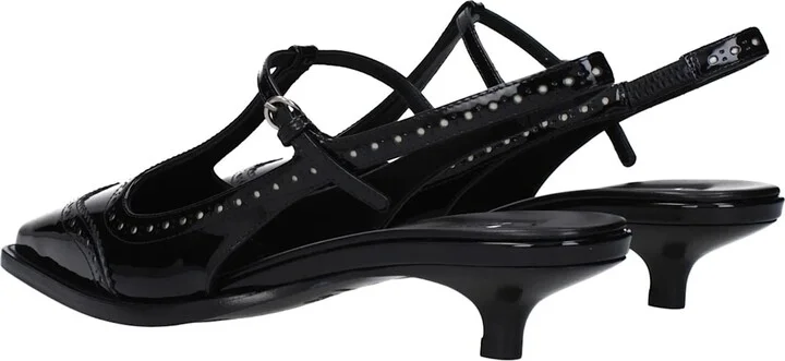 Leather Slingback Pumps - Image 3