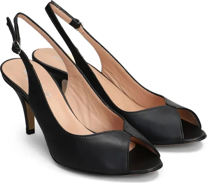 Leather Slingback Pumps - Image 2