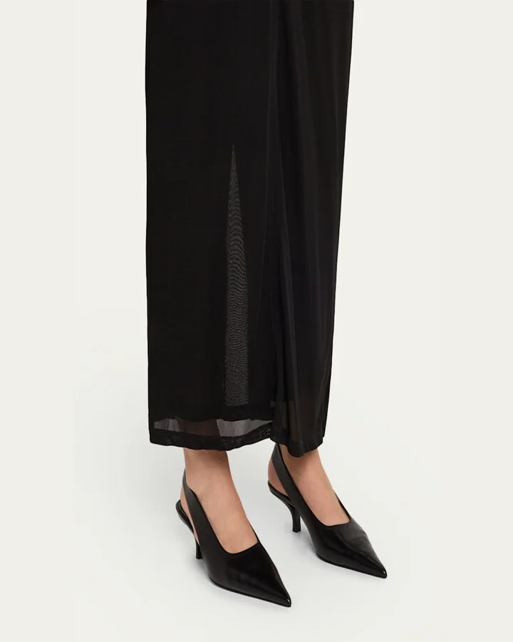 Leather Slingback Pumps - Image 5