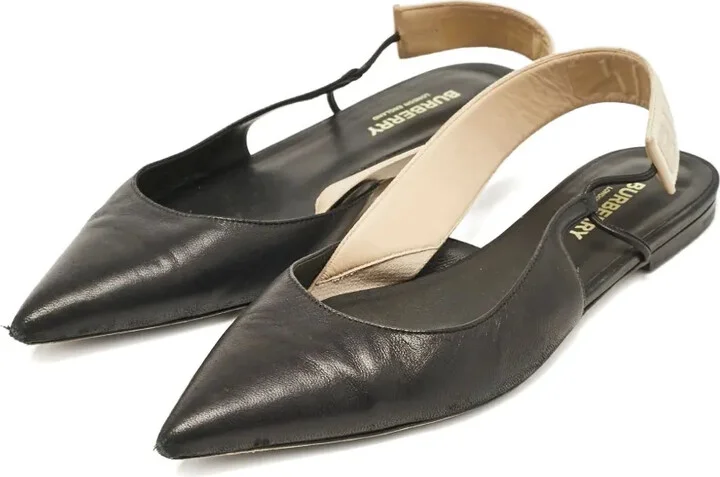 Leather Slingback Pumps - Image 2