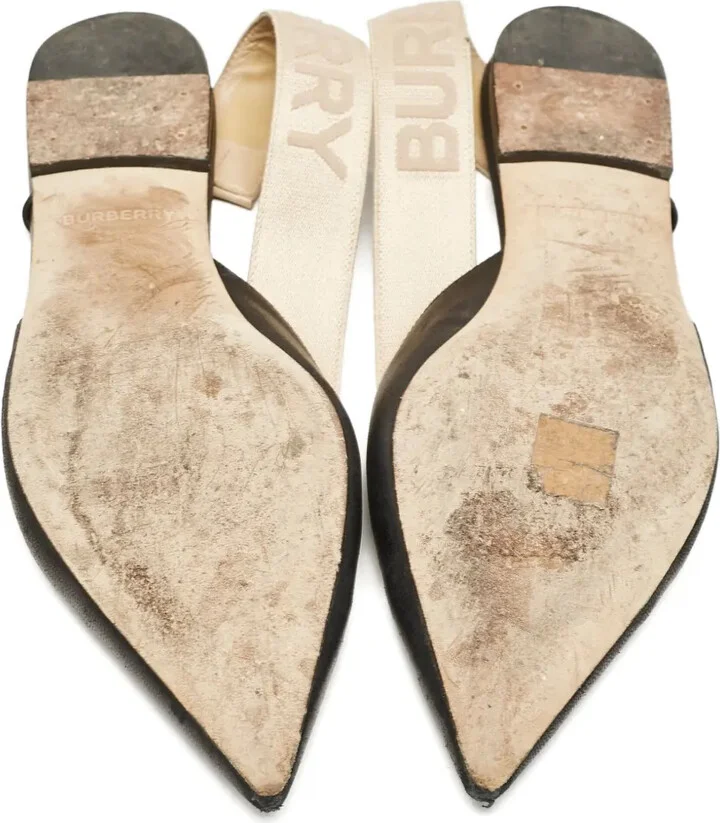 Leather Slingback Pumps - Image 4