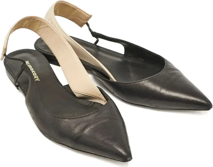 Leather Slingback Pumps - Image 5
