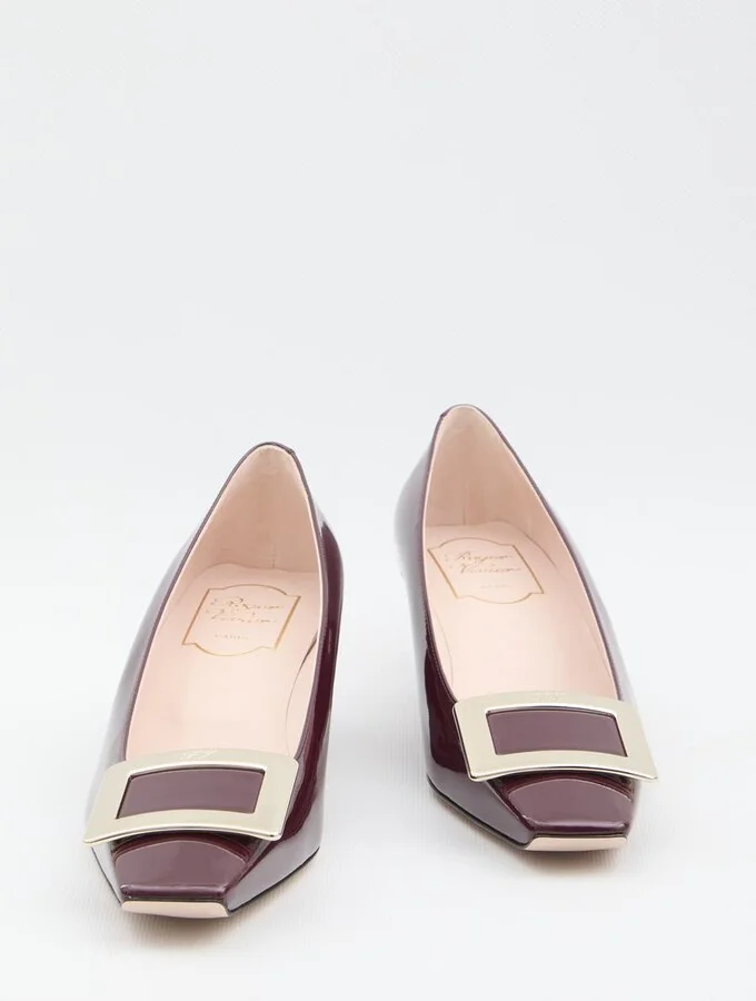 Leather Slingback Pumps - Image 5