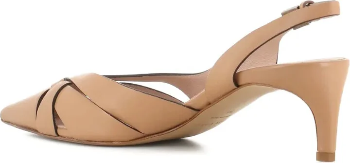 Leather Slingback Pumps - Image 3