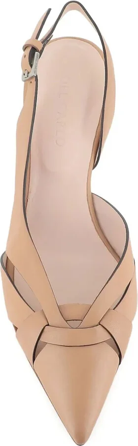 Leather Slingback Pumps - Image 4