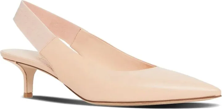 Leather Slingback Pumps - Image 2