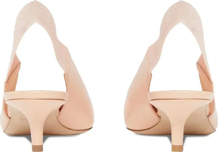 Leather Slingback Pumps - Image 3