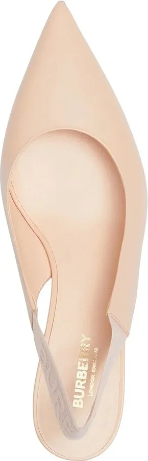 Leather Slingback Pumps - Image 4