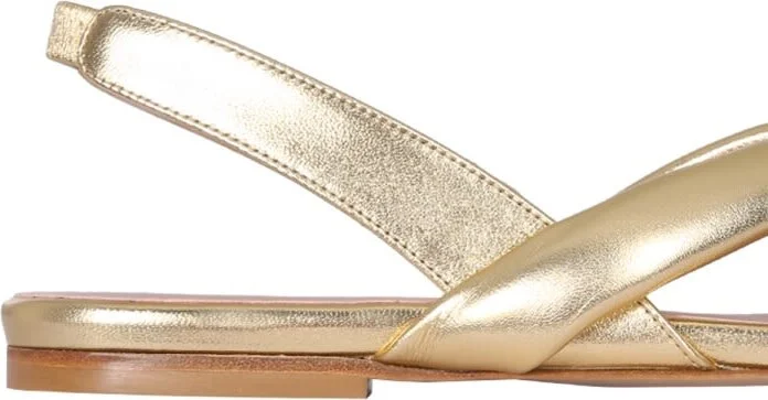 Leather Slingback Sandals - Image 4