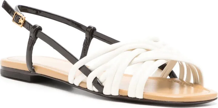 Leather Slingback Sandals - Image 2