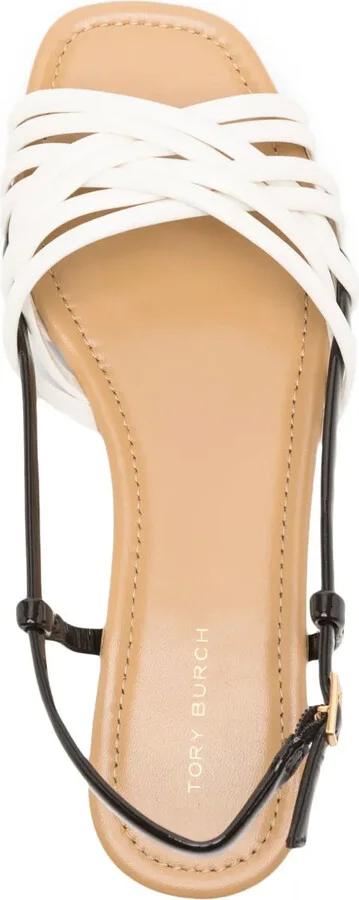 Leather Slingback Sandals - Image 4