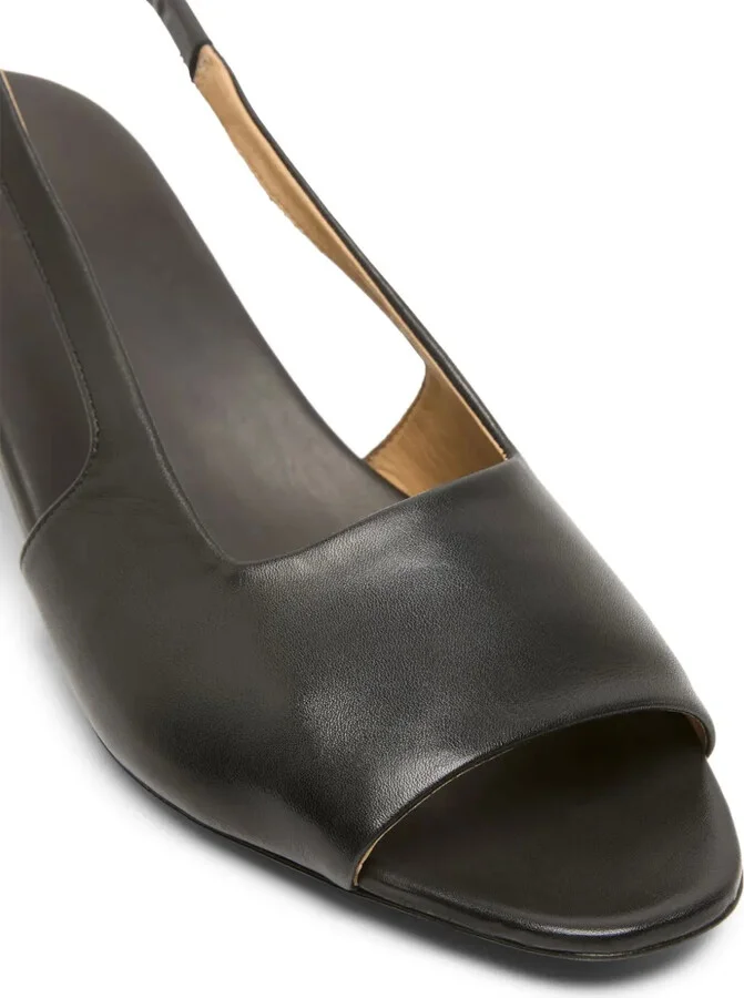 Leather Slingback Sandals - Image 4