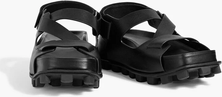Leather slingback sandals - Image 2
