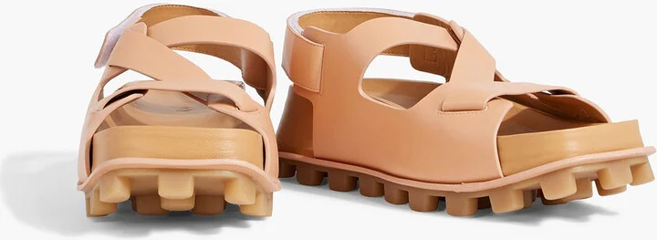 Leather slingback sandals - Image 2