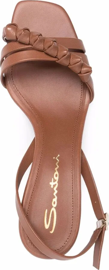 Leather Slingback Sandals - Image 4