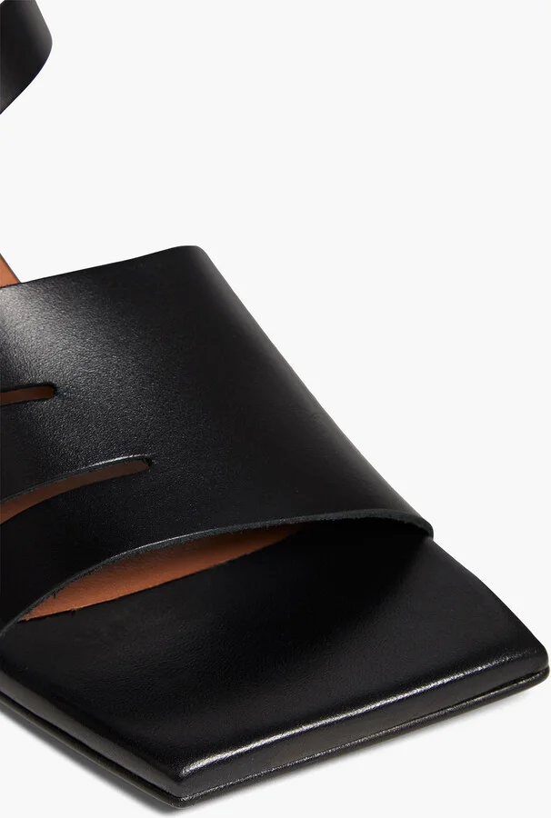 Leather slingback sandals - Image 4