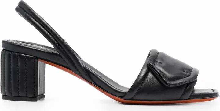 Leather Slingback Sandals