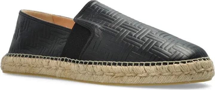 Leather Slip-On Espadrilles - Image 2