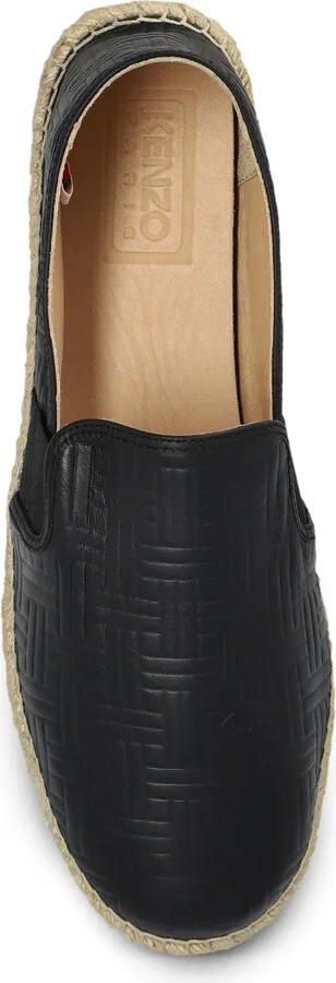 Leather Slip-On Espadrilles - Image 3