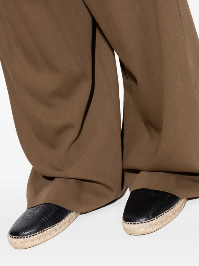 Leather Slip-On Espadrilles - Image 5