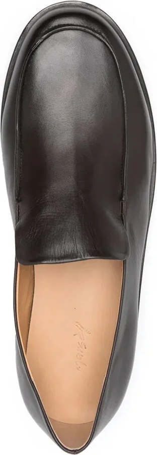 Leather Slip-On Loafers - Image 4